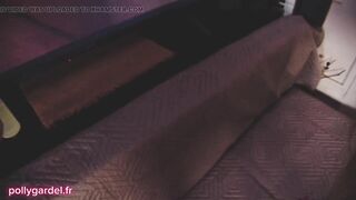 Double bang with Ray Scott and Polly Gardel, porn actress