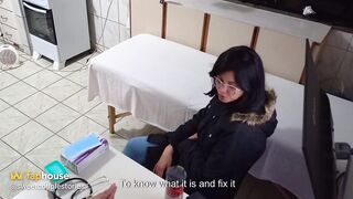 Patient Left with Her Butt Full of Sperm and a Plug Inside