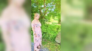 LARGE OLDER MOM TITTY outdoor episodes from my ONLYFAN Page released