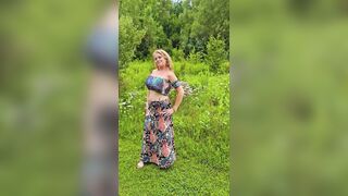 LARGE OLDER MOM TITTY outdoor episodes from my ONLYFAN Page released