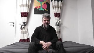 Hetero Chap Blows Trans Woman's Dick for the 1st Time!
