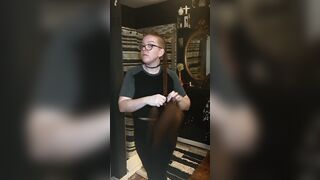 Red Head Brush And Braid With Super Lengthy Hair Ginger Foot Domina