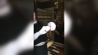 Red Head Brush And Braid With Super Lengthy Hair Ginger Foot Domina
