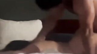 friendlycouple23 takes her work stress home with coarse bang