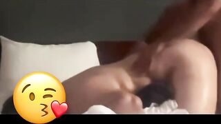 friendlycouple23 takes her work stress home with coarse bang