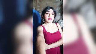 Mexican transvestite coming without the closet