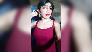 Mexican transvestite coming without the closet