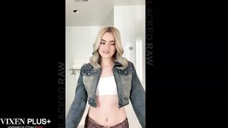 BLACKEDRAW Taut Golden-haired Gracey Snow’s 1st Time Going Raw And This babe Likes Each Second