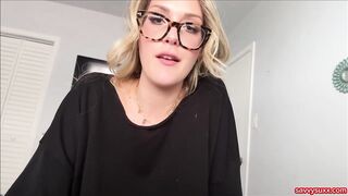 Step Sister gets greater amount than a Massage after Work ? Alex Adams, Savvy Suxx