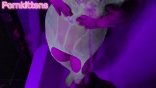 Ebony light void urine party joy