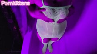 Ebony light void urine party joy