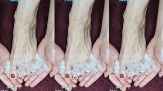 I let him bang me doggy style standing & cowgirl until my feet were overspread... full compilation ??