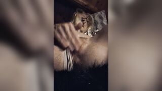 Demons Rubs Her Moist Cunt PT two