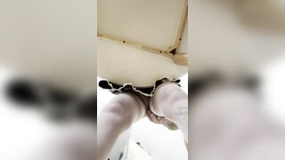 Peeking underneath the table
