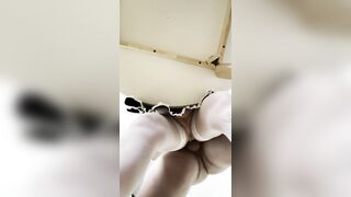 Peeking underneath the table