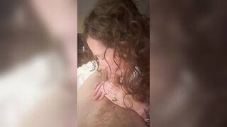 Large schlong slow oral pleasure tease