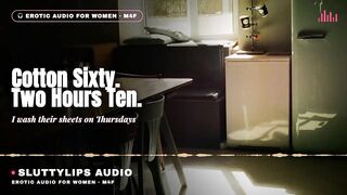 Her Sheets Come Off Soaked Each Thursday · Hawt Hunk Voice [ASMR][M4F][Hotwife]