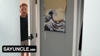 U Don't Know How To Use A Cum drum? Stepdad Jesse Stone Teaches Brody Kayman Raw