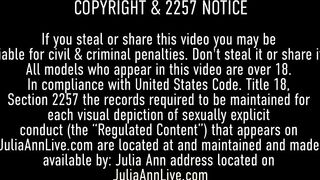 Busty Finger Banging Milfs Kayla Paige & Julia Ann Fuck To Double Orgasms!