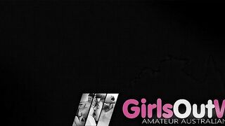 Girls Out West - Lesbian chicks lick hairy cunts