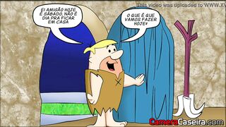 Jogos do Prazer - Caindo de Boca na Bucetinha - HQ Flintistones