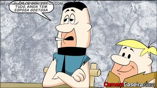 Jogos do Prazer - Caindo de Boca na Bucetinha - HQ Flintistones