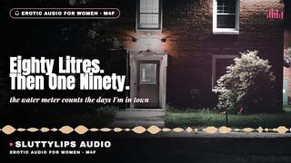 The Water Meter Counts His Each Bang · Indecent Talk Audio Hunk Voice [ASMR][M4F][Hotwife]
