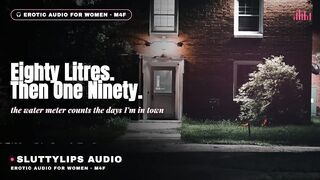 The Water Meter Counts His Each Bang · Indecent Talk Audio Hunk Voice [ASMR][M4F][Hotwife]