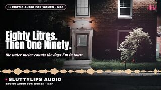 The Water Meter Counts His Each Bang · Indecent Talk Audio Hunk Voice [ASMR][M4F][Hotwife]