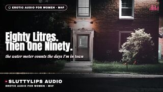 The Water Meter Counts His Each Bang · Indecent Talk Audio Hunk Voice [ASMR][M4F][Hotwife]
