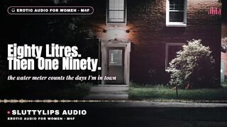 The Water Meter Counts His Each Bang · Indecent Talk Audio Hunk Voice [ASMR][M4F][Hotwife]