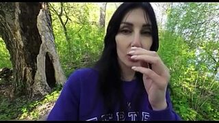 Sex in the forest with hawt mother i'd like to fuck