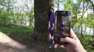 Sex in the forest with hawt mother i'd like to fuck