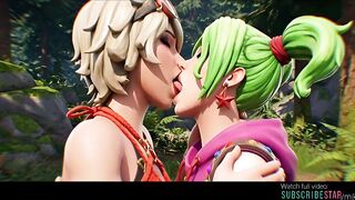 Fortnite Battle Royale lesbo porn movie AI