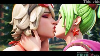 Fortnite Battle Royale lesbo porn movie AI