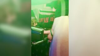 Jock Milking Machine Edging Defiance (Nearly 4 minutes!)