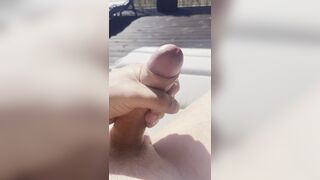 WANKING on balcony