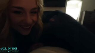 Cheating Spouse Screws Large Bazookas PAWG StepDaughter Zoey Uso