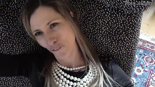 Creampie previous to cuties' night out - anus licked clean