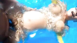 Getting Preggo Outside and Pool Screw with Abdomen