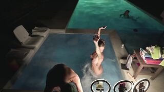 Hardcore Hawt Tub Three-some With Deliah Grace And Nikki Zee WCA Productions