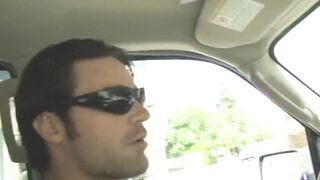 Thick blond ass honey picked up for sweat butt clapping sex