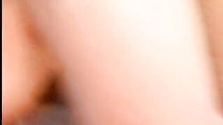 mother I'd like to fuck whore takes it in her taut booty then into her throat