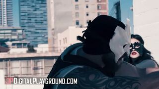 DIGITALPLAYGROUND - Ana Foxxx & Kenna James Make Out During the time that August Skye Sucks Scott's Massive Shlong