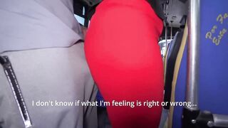 Risky Bus Ride Student Seduces Curvy mother I'd like to fuck Teacher Public Raw Sex