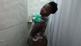 Beauty Booty Clapping Giant Breasts Teats Pierced Sexy Stepdaughter In Washroom Stepdad Walks In This babe Eagerly Entreats Him For a Golden Shower - Mastermeat1