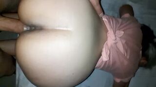 Afortunado de que todas las mañanas mi esposa para darle por su pussy caliente