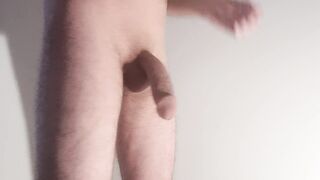 Masturbate with fucking-rubber and finished in it