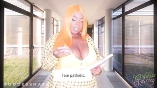 U're a VIRGIN Who Can't DRIVE - Brat Gals, Raunchy Rejection - Domina Marley