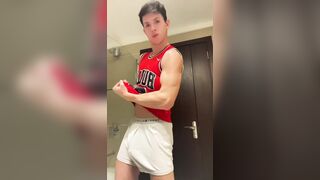 POV Stroking and cumming in your throat